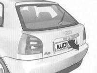  Ключи, замки кузова с единым управлением и охранная сигнализация Audi A3