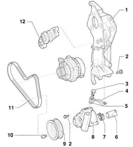  Рулевое управление Audi A3