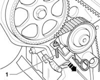 Снятие, установка и натяжение зубчатого ремня Audi A3