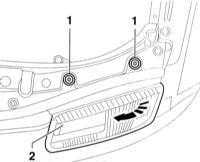 Снятие и установка фары Audi A3