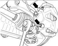Замена передних тормозных колодок Audi A3
