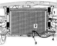 Снятие и установка радиатора Audi A4