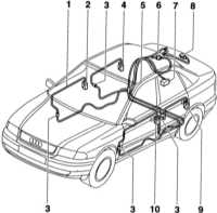  Центральный замок Audi A4