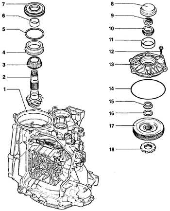  Наглядный ремонт коробки передач 097 Audi A6