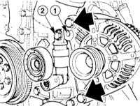 Снятие и установка генератора BMW 3 (E46)