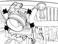 Снятие и установка впускного трубопровода BMW 3 (E46)