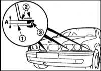 Снятие и установка переднего бампера BMW 5 (E39)