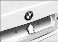  Запорные устройства и противоугонная сигнализация BMW 5 (E39)
