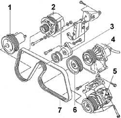  Приводной ремень двигателя DOHC Ford Scorpio