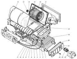 11.5.2 Отопление и вентиляция автофургона ГАЗ-2705