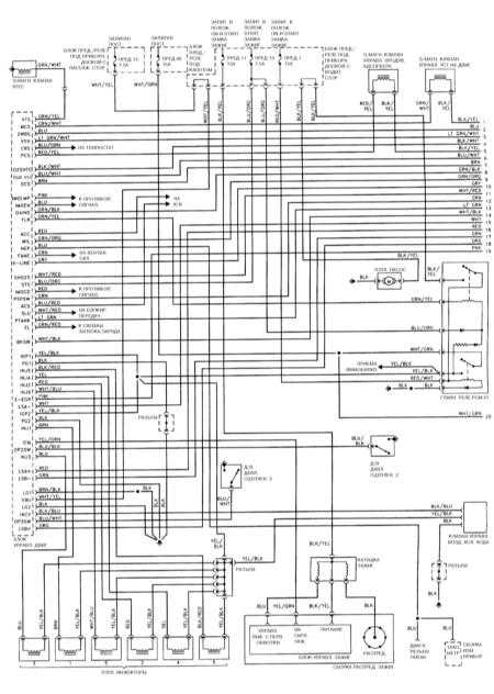 14.3 Цепи управления двигателя V6