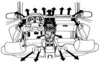  Отопитель и воздушный кондиционер Honda Civic