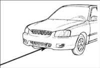  Аварийная буксировка Hyundai Accent