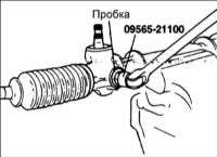  Рулевая передача без усилителярулевого управления Hyundai Accent