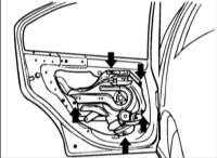  Задняя дверь Hyundai Elantra