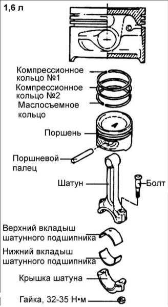  Поршень Hyundai Elantra