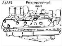  Регулировка давления в магистрали (А4АF3) Hyundai Elantra