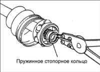  Приводной вал со ШРУСами шарикового типа и Birfield типа Hyundai Elantra