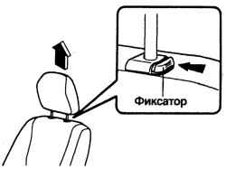 Регулировка подголовника