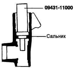 Установка сальника в корпус рулевого механизма