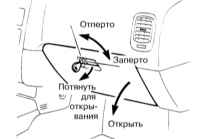 2.1.6 Доступ в вещевой ящик