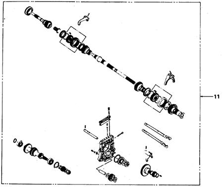 6.1.4 4-ступенчатая КПП для заднеприводных автомобилей
