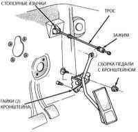  Замена троса газа Jeep Grand Cherokee