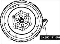  Диск сцепления Kia Clarus