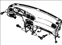 Панель приборов Kia Clarus