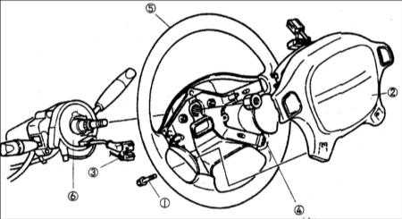  Подушка безопасности (SRS) Kia Clarus