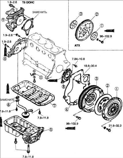  Блок цилиндров Kia Clarus
