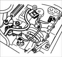  Снятие и установка автоматической коробки передач Kia Rio