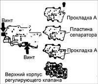  Корпус регулирующего клапана Kia Sephia