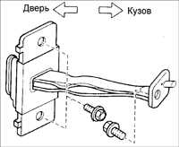  Передняя дверь Kia Sephia