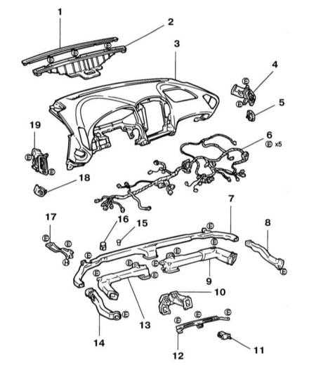  Оборудование салона Lexus RX300