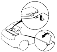  Крышка багажника (если имеется) Mazda 323