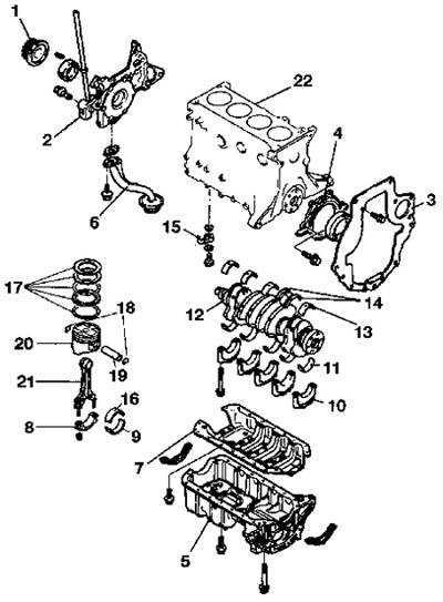  Переборка двигателя Mazda 626