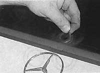  Стеклоочиститель задней двери Mercedes-Benz W124