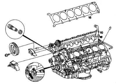 Головки блока цилиндров Mercedes-Benz W140