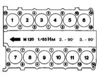 Головки блока цилиндров Mercedes-Benz W140