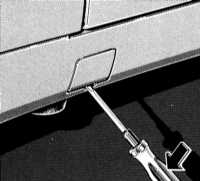  Поддомкрачивание и буксировка Mercedes-Benz W140