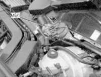  Расположение основных электрических элементов системы электрооборудования кузова автомобиля Mercedes-Benz W140
