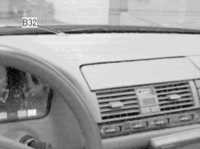  Расположение основных элементов автоматической системы кондиционирования воздуха Mercedes-Benz W140