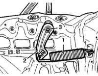 Регулировка капота Mercedes-Benz W140