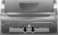 Поддомкрачивание и буксировка Mercedes-Benz W163