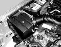  Обслуживание компонентов впускного воздушного тракта Mercedes-Benz W163