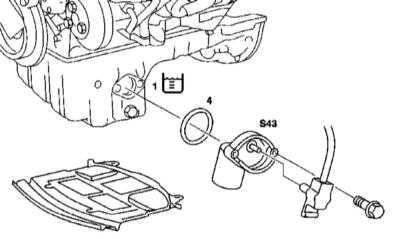  Обслуживание системы смазки Mercedes-Benz W163