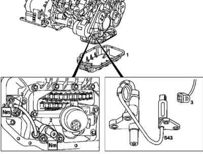  Обслуживание системы смазки Mercedes-Benz W163