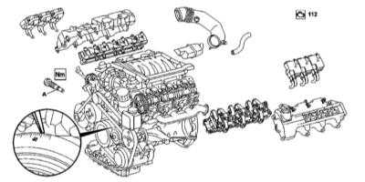  Снятие и установка компонентов ГРМ Mercedes-Benz W163
