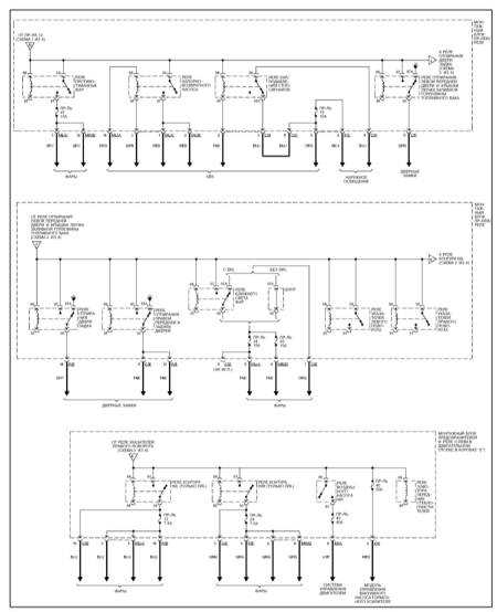  Распределение мощности (ML 430) Mercedes-Benz W163